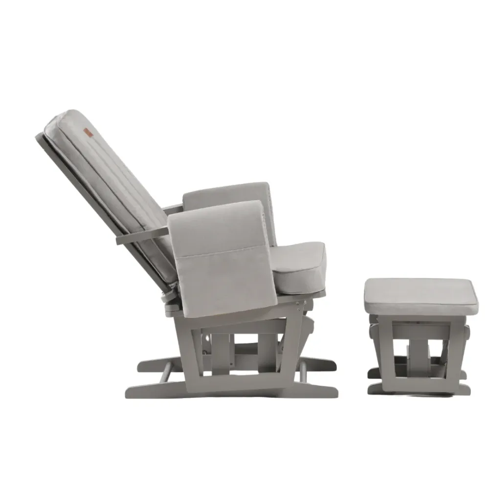 Fotoliu Alaptare ONINO CALM.me Classic Pearl Gray Reglabil Suport Picioare