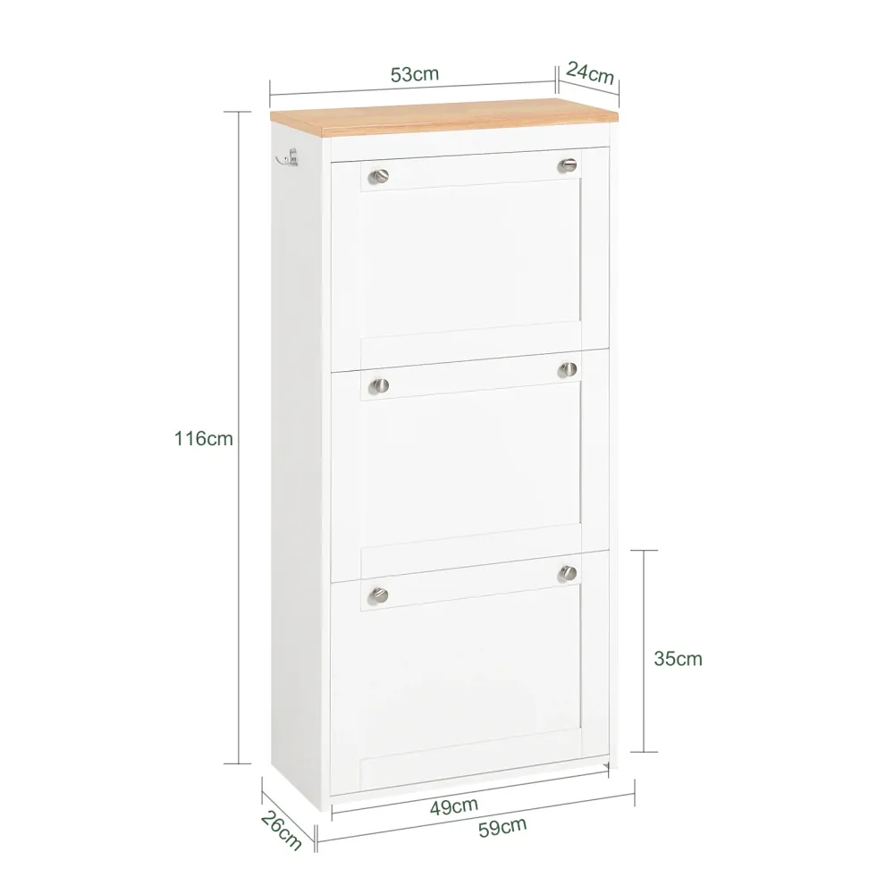 Pre-sare SoBuy Suport pantofi 59x26x116cm FSR144-WN