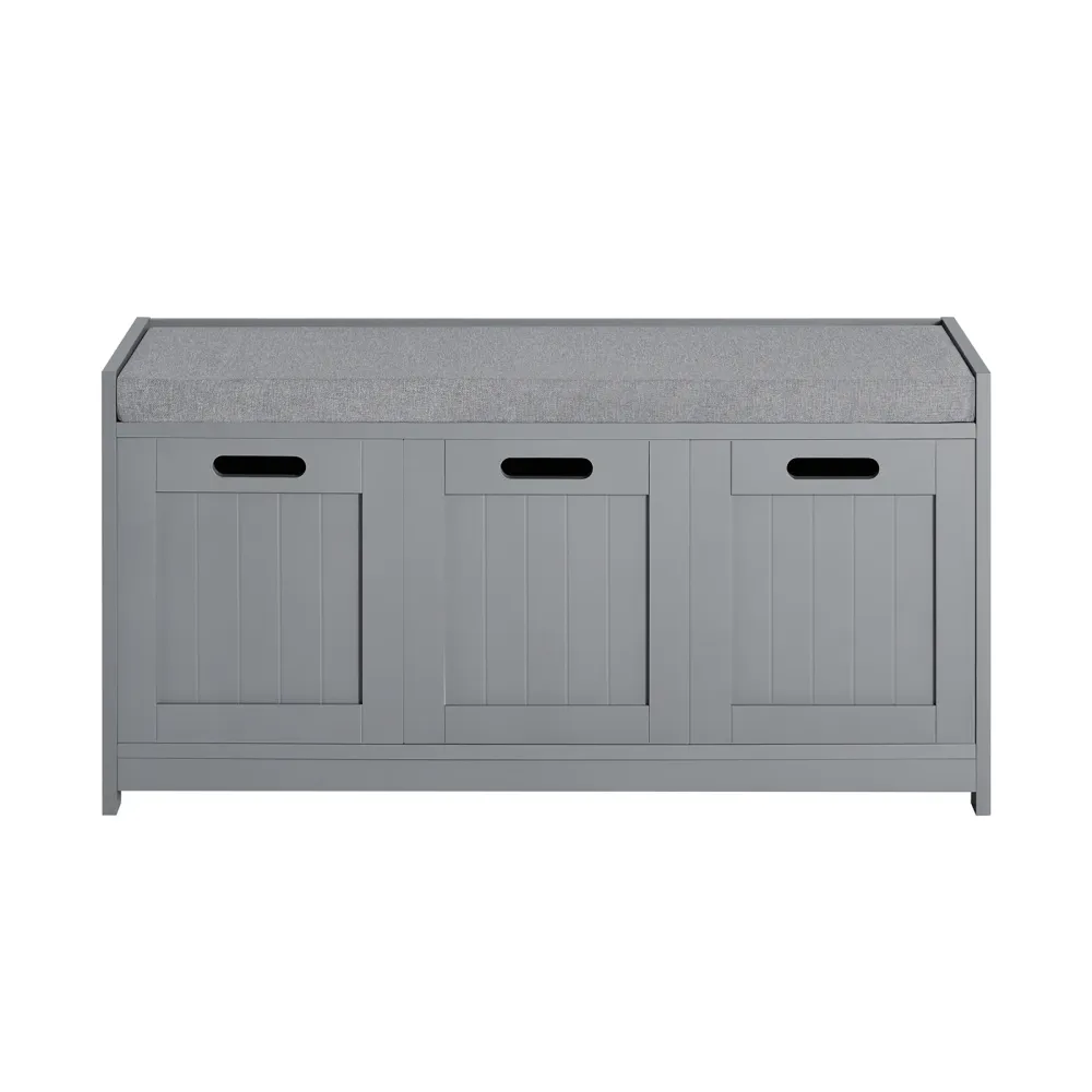 SoBuy Bancă cu suport pantofi 90x35x30cm FSR80-SG