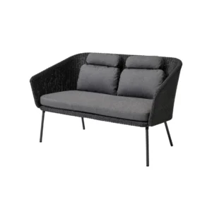 Banca de exterior gri Cane-line Mega 135x68x84 cm