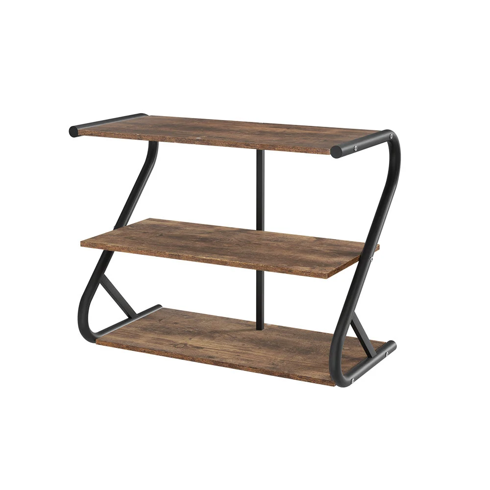 Organizator incaltaminte Artiss Sawyer Stil Industrial, Negru cu 3 Niveluri
