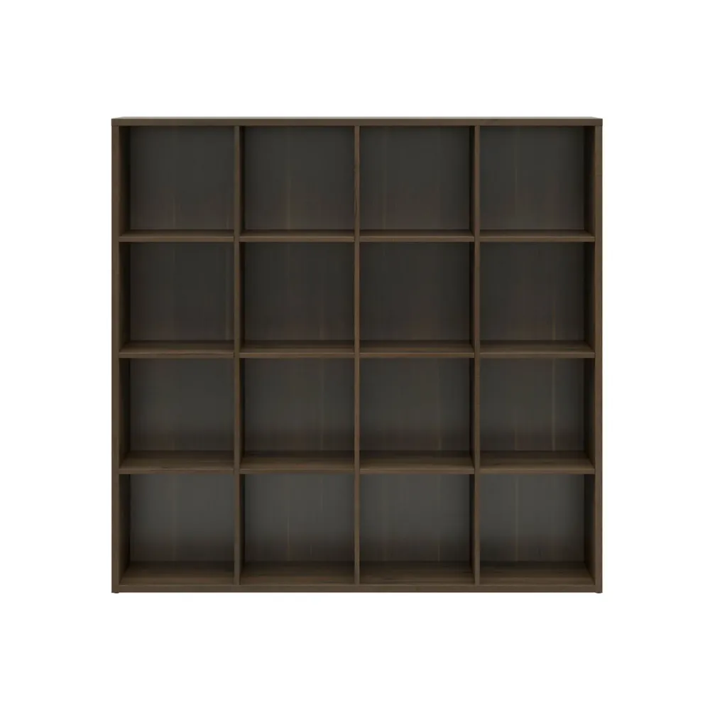 Biblioteca NEPO PLUS, stejar nobil, PAL laminat, 151x39x147 cm