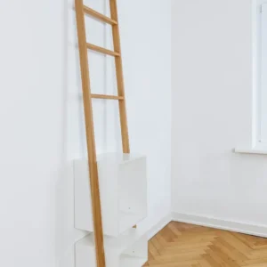 Etajera lemn masiv stejar, Brecht