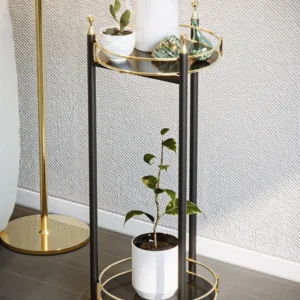Ghiveci Decorativ De Lux Metal 2 Nivele