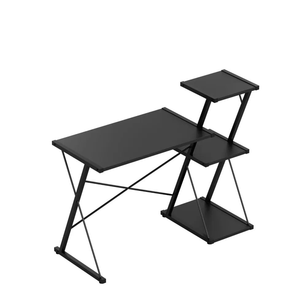 Mark Adler Leader 3.5 Black 116 cm birou cu rafturi