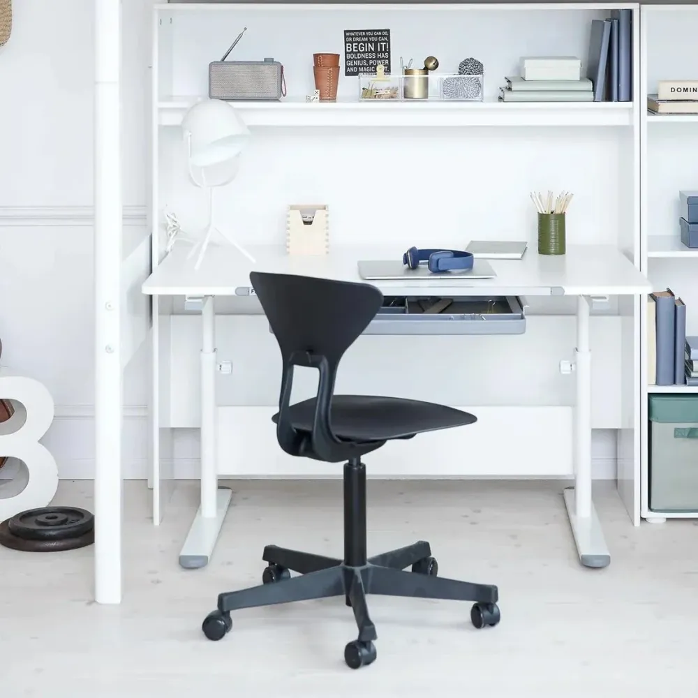 Flexa Birou pentru copii cu înălțime reglabilă și capac înclinabil Evo Study Desk