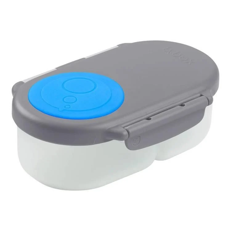 B.box Mini Lunchbox snack container Blue Slate