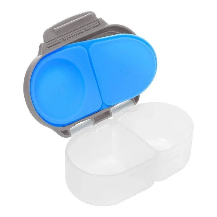 B.box Mini Lunchbox snack container Blue Slate