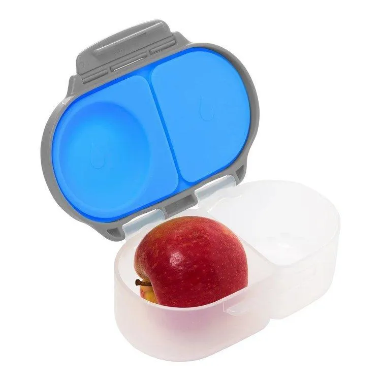 B.box Mini Lunchbox snack container Blue Slate