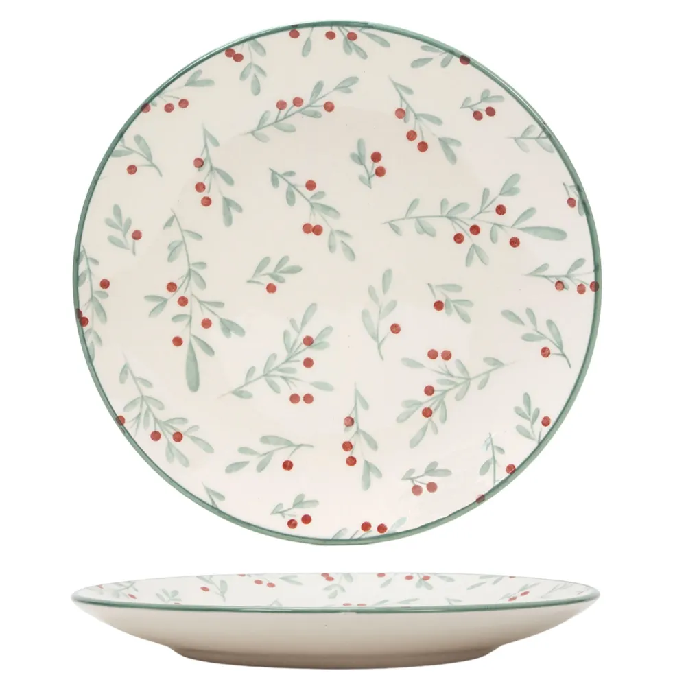 BERRY Farfurie aperitiv, ceramică, D.20cm