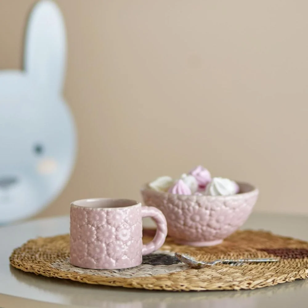 Bloomingville Benji Rose cană de cafea și ceai