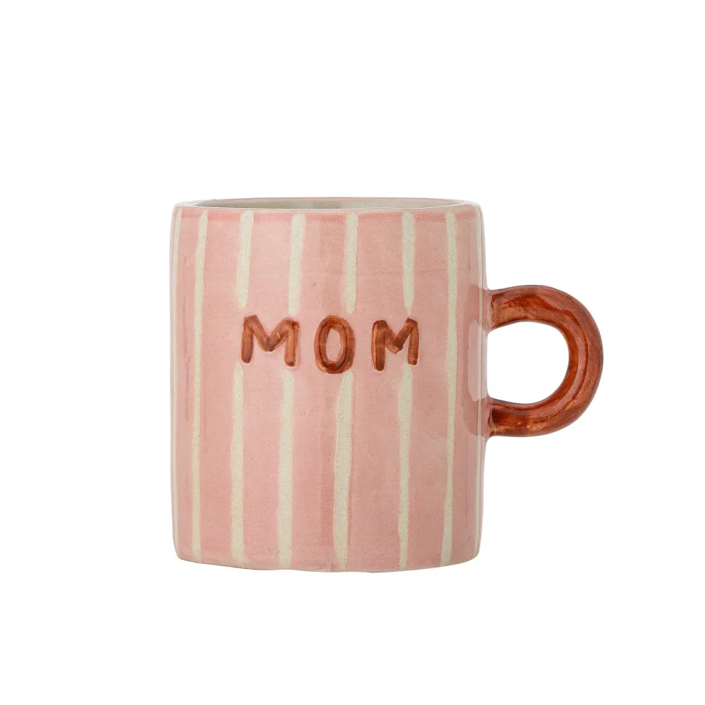 Bloomingville Cană din gresie pentru mama Cherish Rose