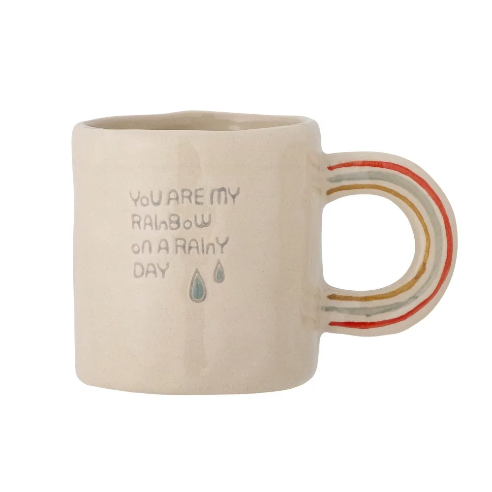 Bloomingville Stoneware cana de cafea Cloudy Mug Natura