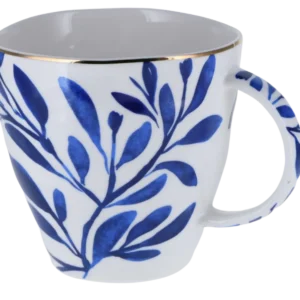 Cana de ceai din portelan Elegance Tendrils 375 ml cutie cadou