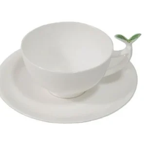Cana de ceai cu farfurie Tea time 180 ml