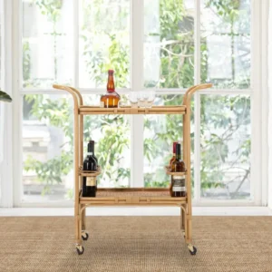 Carucior Servire Mauro Ferretti Panama 83X46X87,5 cm, Maro