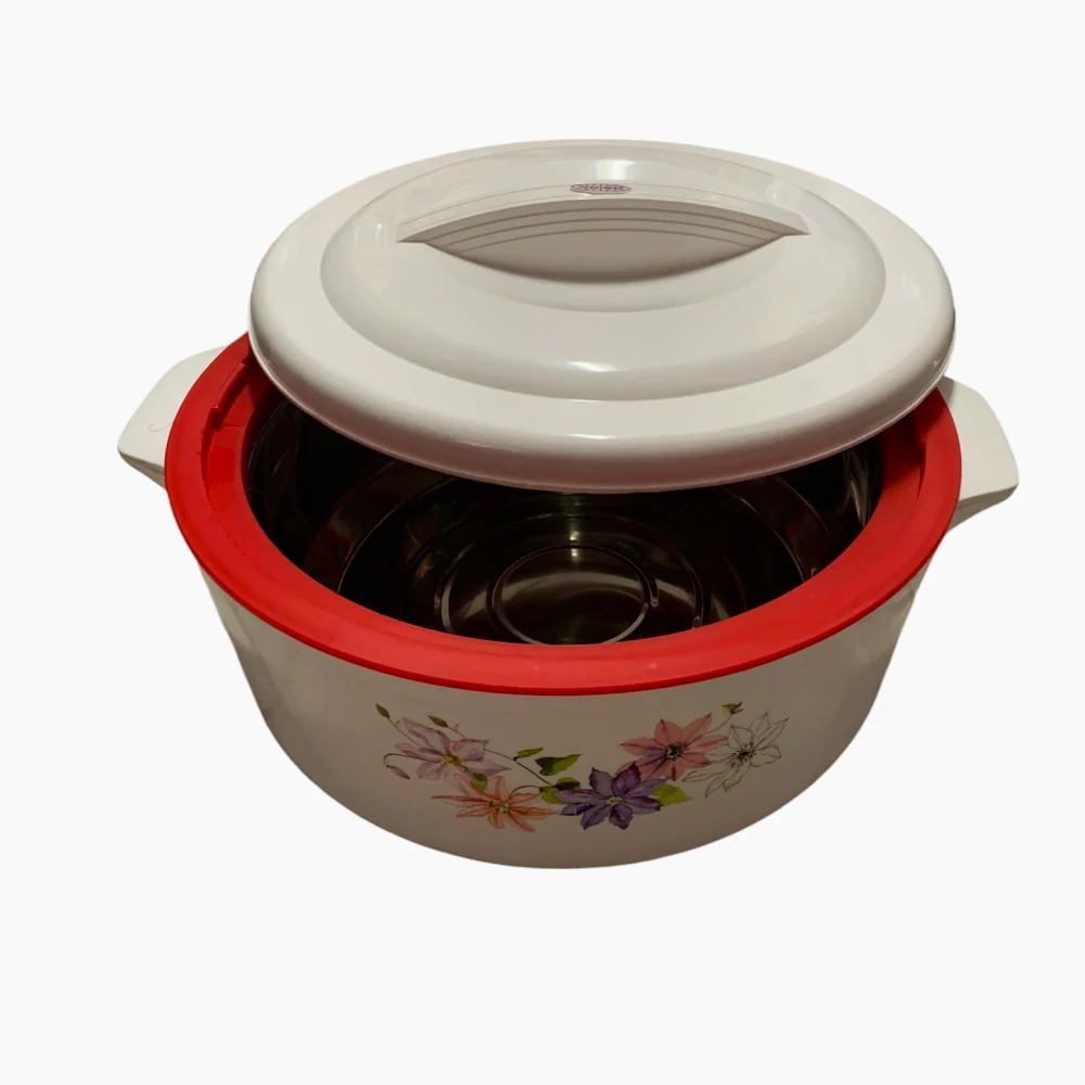 Caserola Termica din Inox si Plastic, cu Capac, PRIDE, 8 Litri