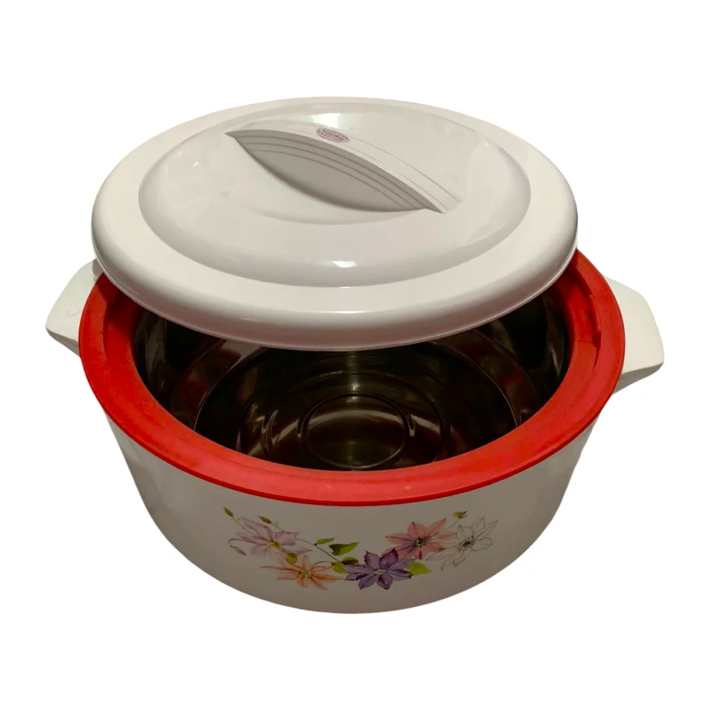 Caserola Termica din Inox si Plastic, cu Capac, PRIDE, 8 Litri