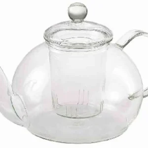 Ceainic din sticla Lu 1.2l, lucrat manual