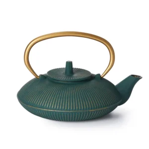 Ceainic japonez din fonta "Tetsu" verde 1,2l.