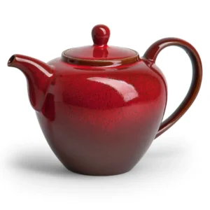 Ceainic de portelan Johanna rosu 1.2l