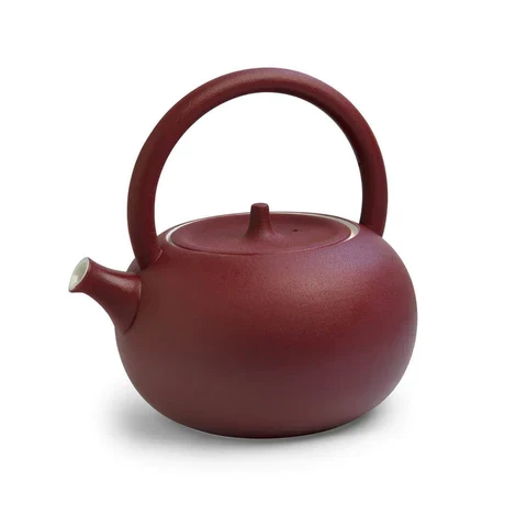 Ceainic de portelan Kanda rosu 1.2l