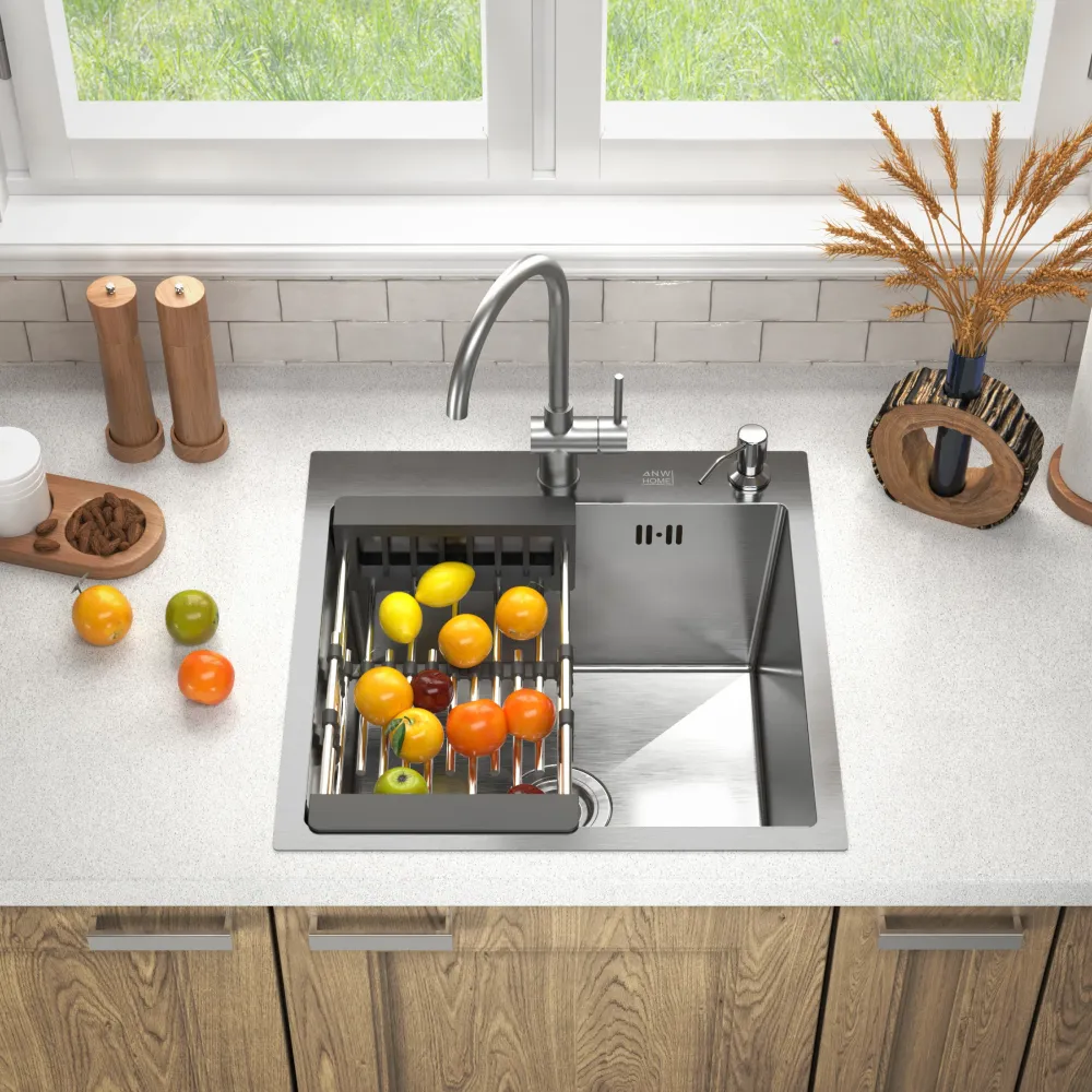 Chiuveta de bucatarie inox 50x50 Satin Inox