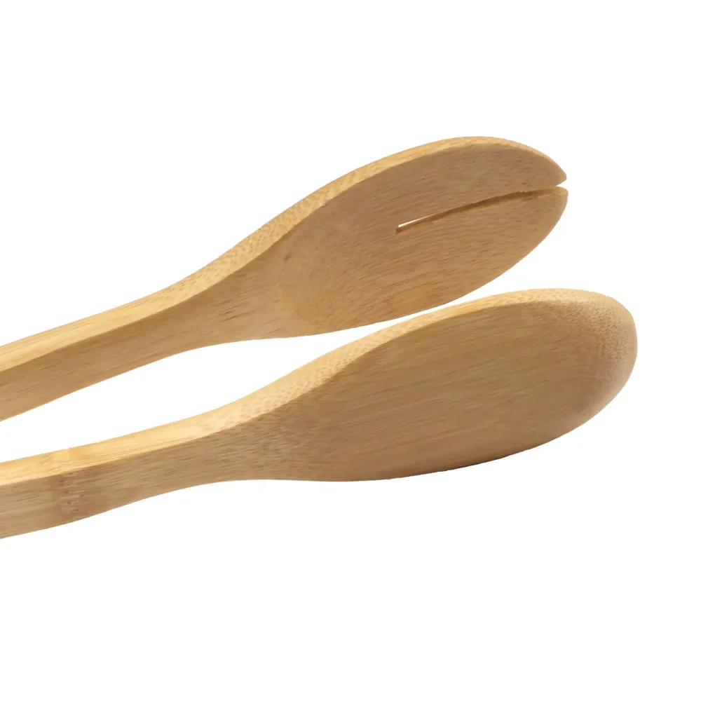 Cleste multifunctional pentru salata si prajituri, bambus , 30 cm