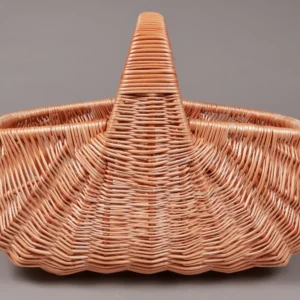 Cos de piata din Rachita, 40x30x20 cm
