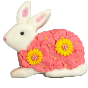 Decoratiune Comestibila Din Zahar Iepuras - Versatil Decor Pentru Prajituri Si Praline