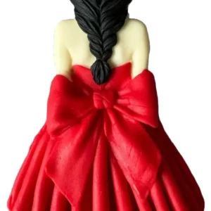 Decoratiune Comestibila Din Zahăr Beautiful Lady - Aspect Elegant Si Gust Delicios Potrivit Pentru Torturi