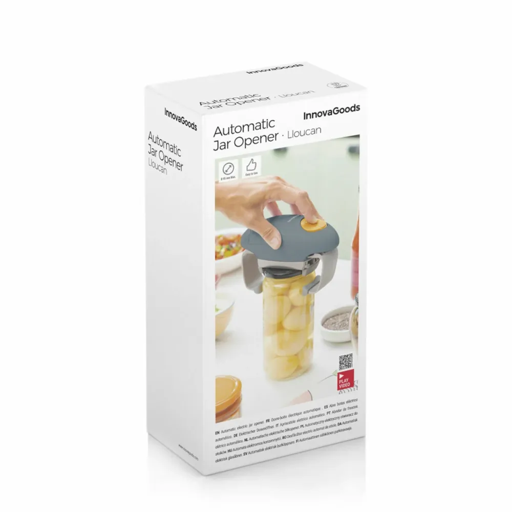 Deschizător electric de borcane și conserve Lloucan InnovaGoods