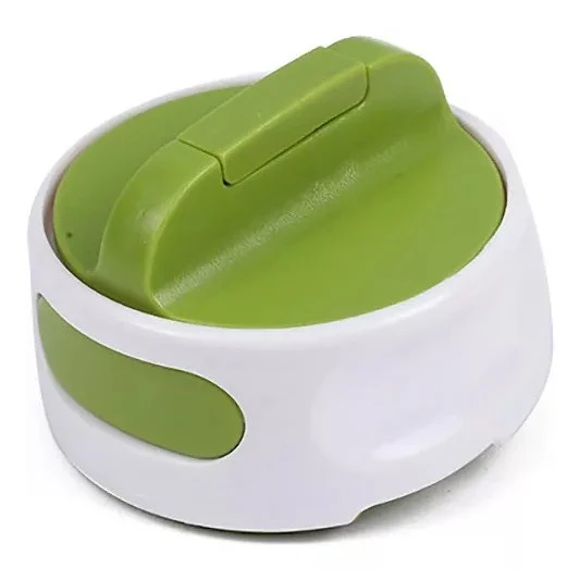 Desfacator Manual de Conserve si Sticle, Vivimall, 6.8 x 4.8 cm, din ABS + Otel, Verde/Alb