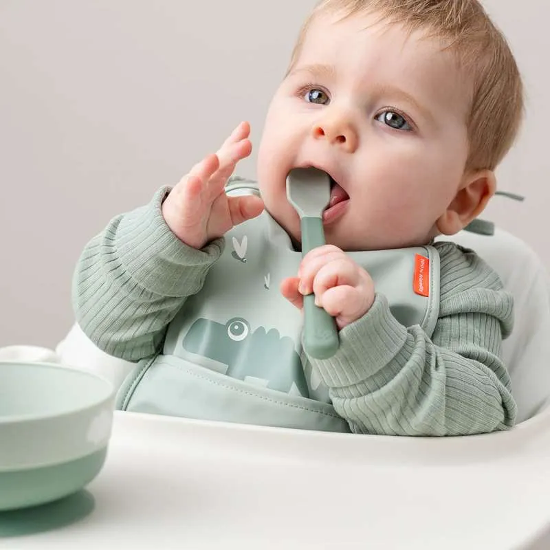 Done Deer Foodie Easy-Grip Babyske - 3-Pak - Nisip