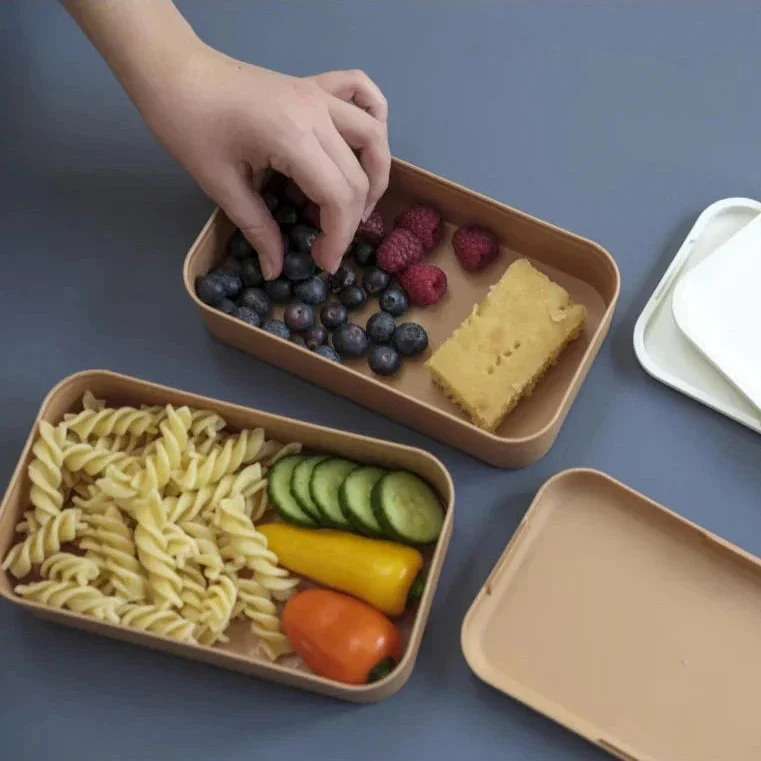 Fabelab Lunchbox pentru copii Caramel