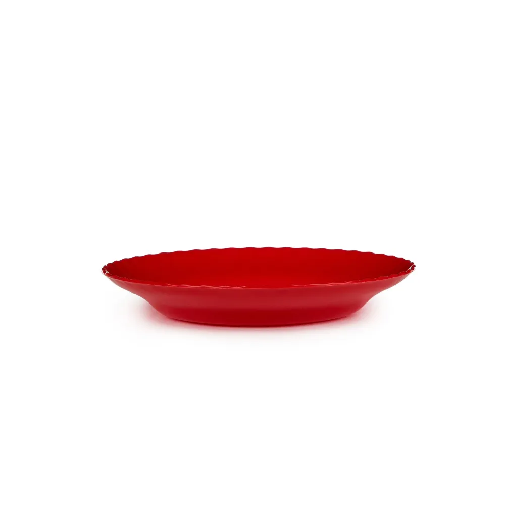 Farfurie intinsa din plastic, diferite culori