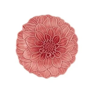 Farfurie pentru desert, ceramica, 21 cm, Dahlia Maria Flor - Bordallo Pinheiro
