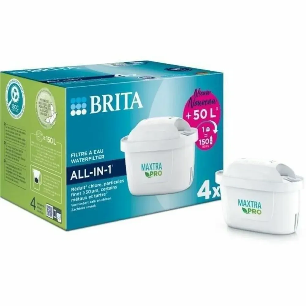 Filtru pentru Carafă Filtrantă Brita Maxtra Pro All--1 (4 Unități)