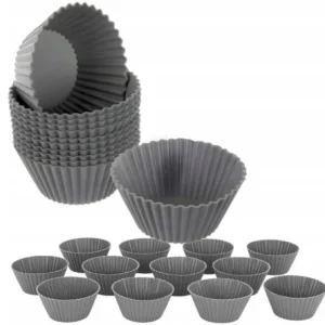 Forme pentru brioșe din silicon 12 buc.