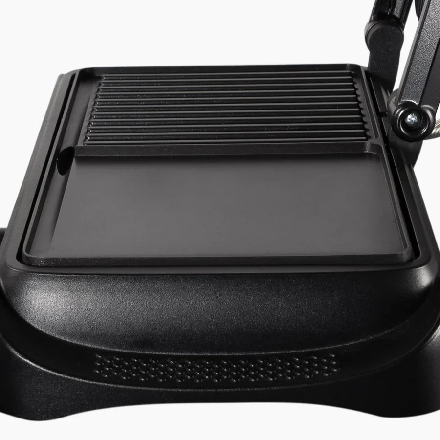 Grill și plită electrică 2 în 1 RAF R.2695 – Putere 1600W, suprafata antiaderenta, temperatura reglabila, culoare negru