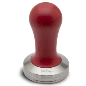 Lelit tamper cu mâner din lemn roșu 57.35 mm