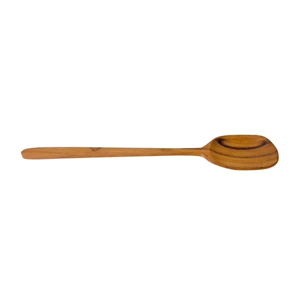 Lingura din lemn de tec 25cm