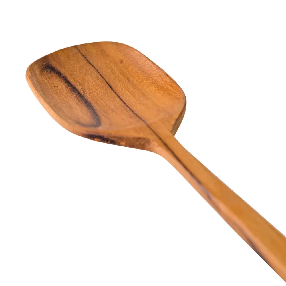 Lingura din lemn de tec 25cm