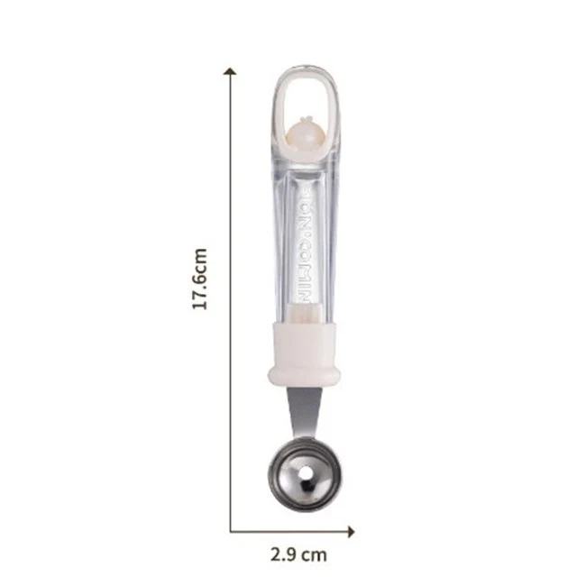 Lingura pentru Bile de Fructe, Vivimall, Scobitor Fructe, Ustensila Multifunctionala pentru Fructe, Accesoriu de Bucatarie...