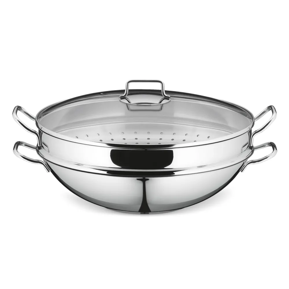 MACAO Set 4 piese wok, D.36cm