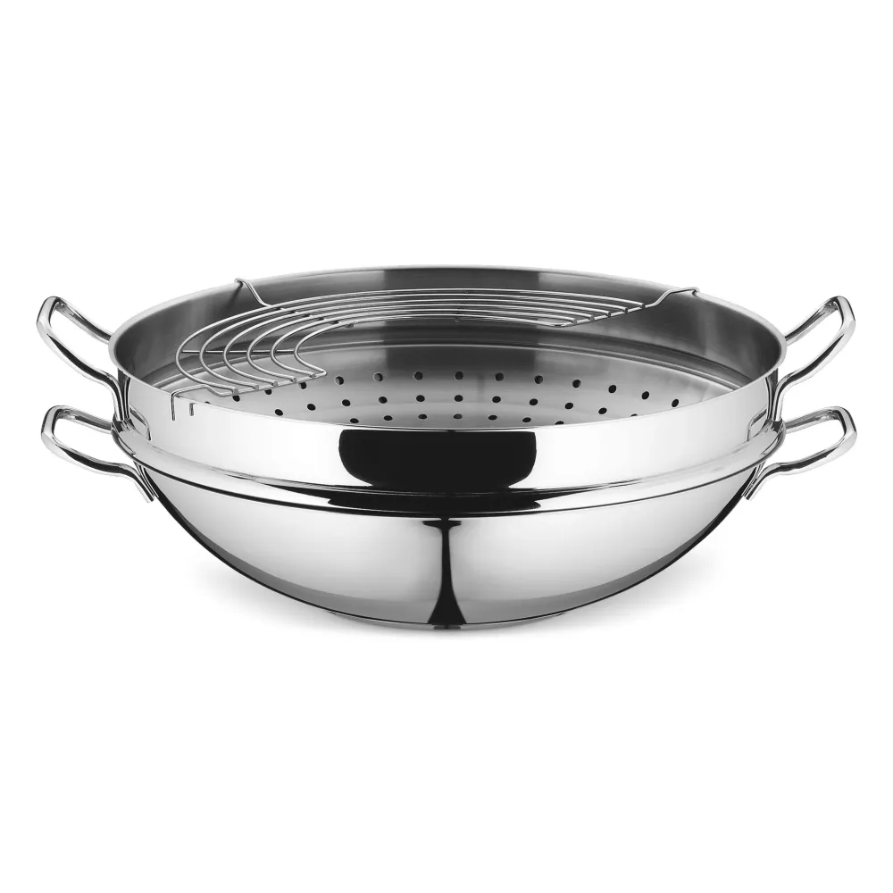 MACAO Set 4 piese wok, D.36cm