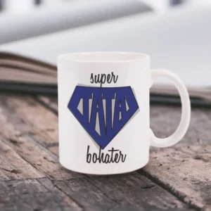 MUG Cadou de Ziua Tatălui inscripție Super Daddy Hero!