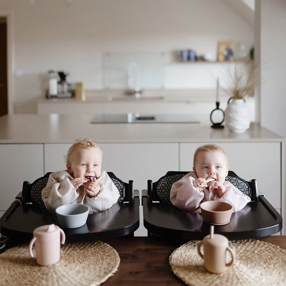Mushie Starter Baby Teaspoons 2-pack Natural/Shifting Sand