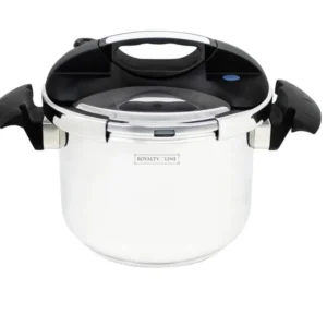 Oală Sub Presiune Royalty Line, 6 L – Inox Premium, Compatibilă Inducție, Siguranță Avansată