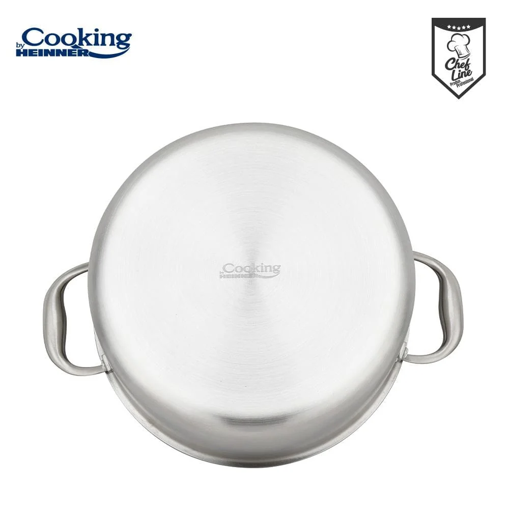 Oala Heinner HR-MRK-28 | 28cm, 7L, Inox 3 Straturi, Capac Sticla